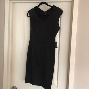 NWT Zara Black Midi Dress